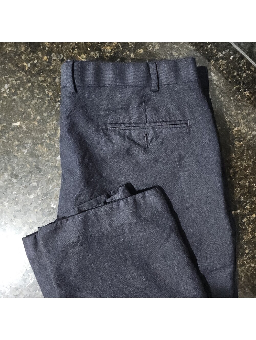 Ralph Lauren Dress Pants Trousers Slacks Check Wool 38x30 Work Classic Preppy